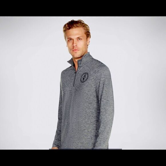 SKECHERS APPAREL WARM UP 1/4 ZIP FLEECE M - Picture 1 of 8